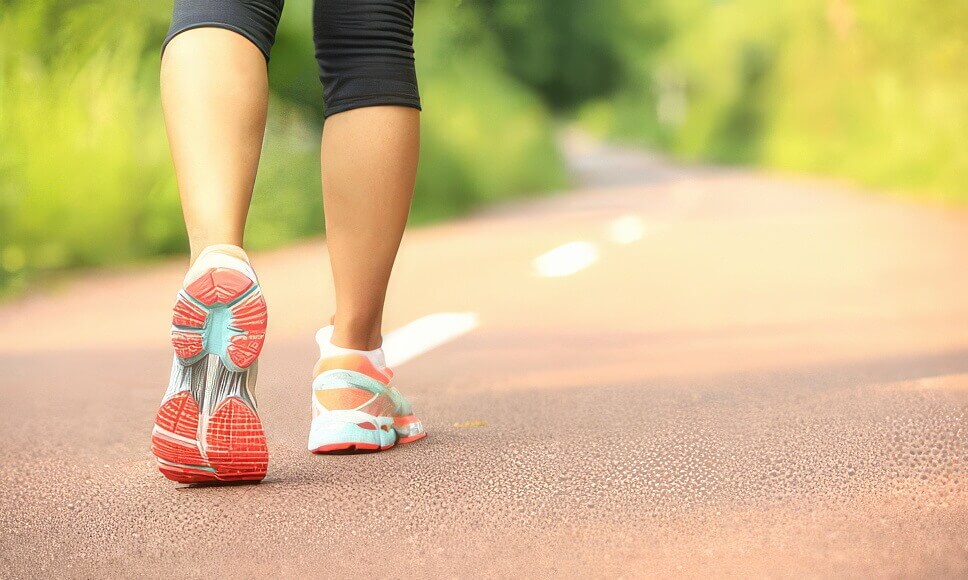 Woman walking