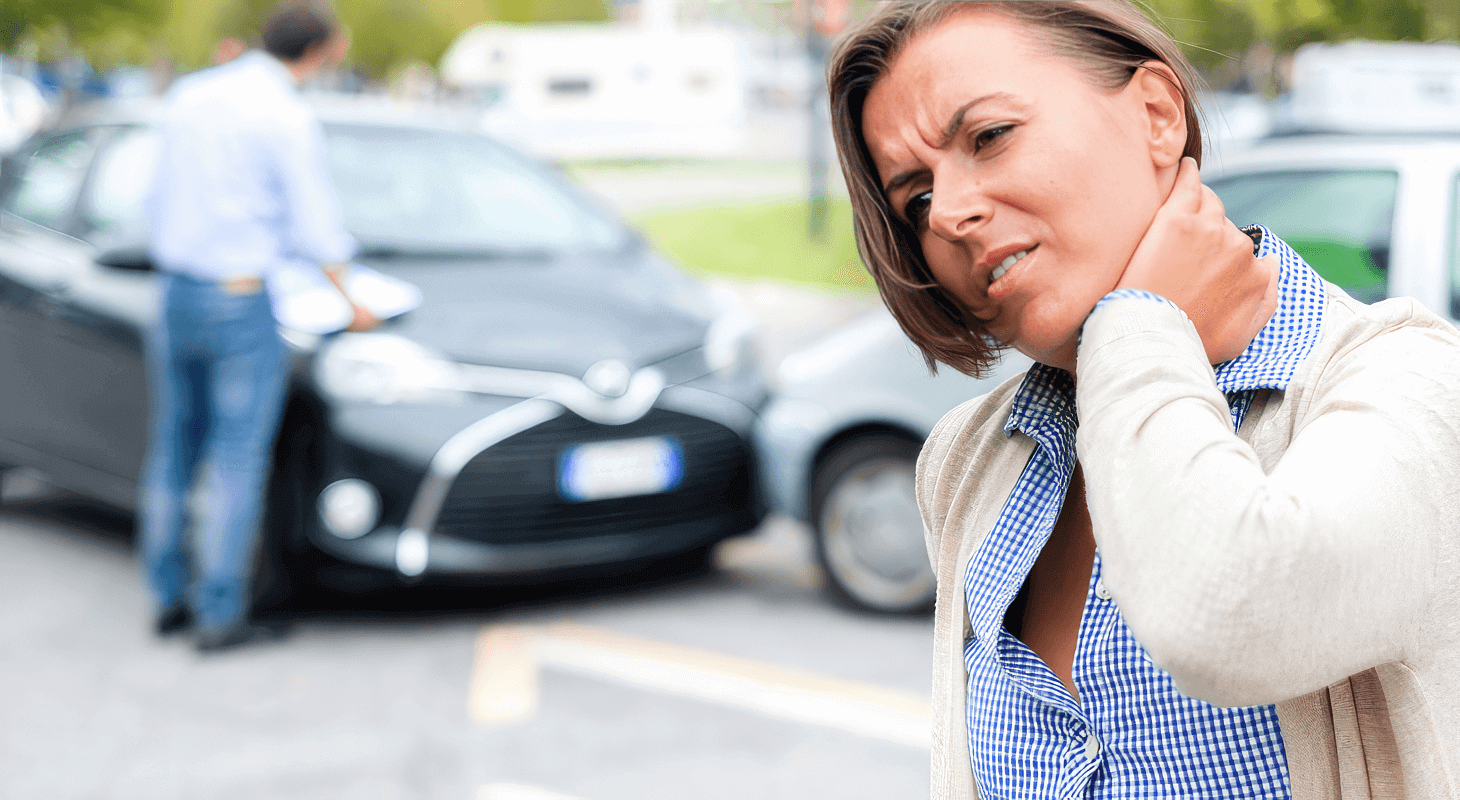 Neck pain after car accident